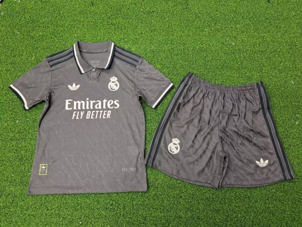 24-25 Real Madrid 3rd Away Kids Kit - Imagen 2