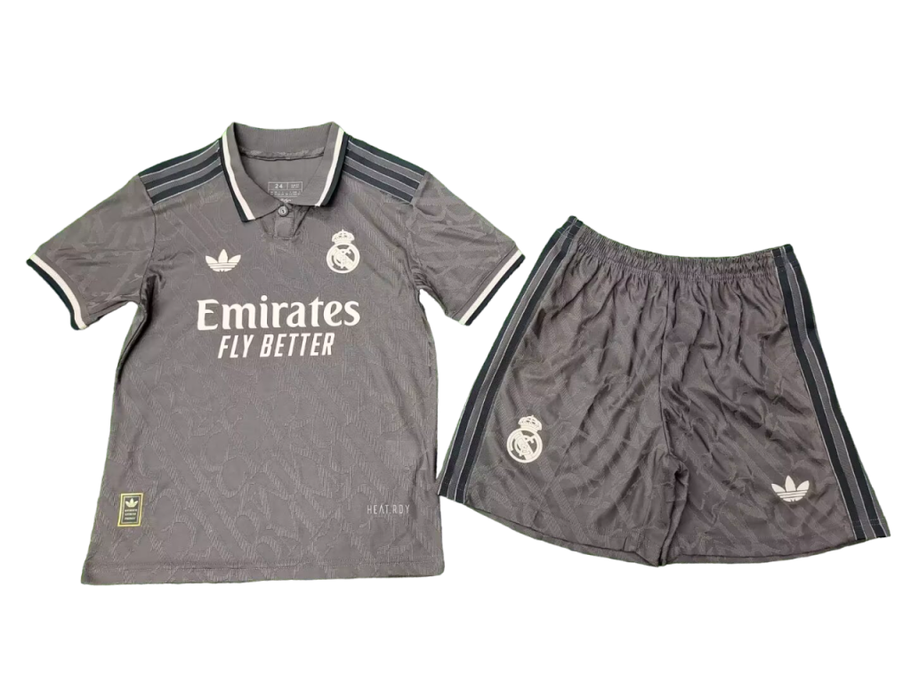 24-25 Real Madrid 3rd Away Kids Kit