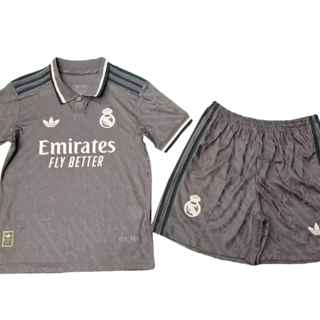 24-25 Real Madrid 3rd Away Kids Kit