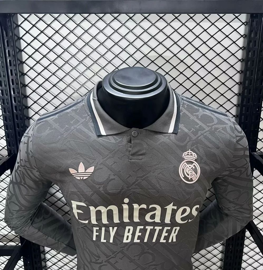 24-25 Real Madrid Third long sleeves Kit Player Version