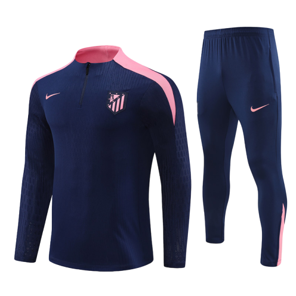 24 -25 Atlético Madrid Hlaf Zipper Tracksuit