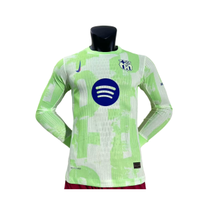 24-25 Fc Barcelona Third long sleeves Kit Player Version