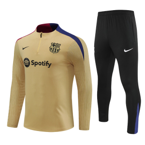 24 -25 Fc Barcelona Half Zipper Tracksuit