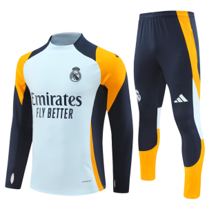 24 -25 Real Madrid Half Zipper Tracksuit