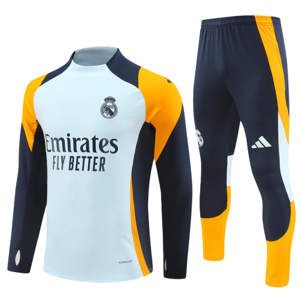 24 -25 Real Madrid Half Zipper Tracksuit