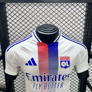 24-25 Olympique Lyonnais Home Kit Player Version