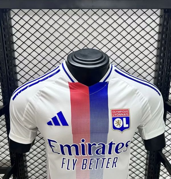 24-25 Olympique Lyonnais Home Kit Player Version - Imagen 2