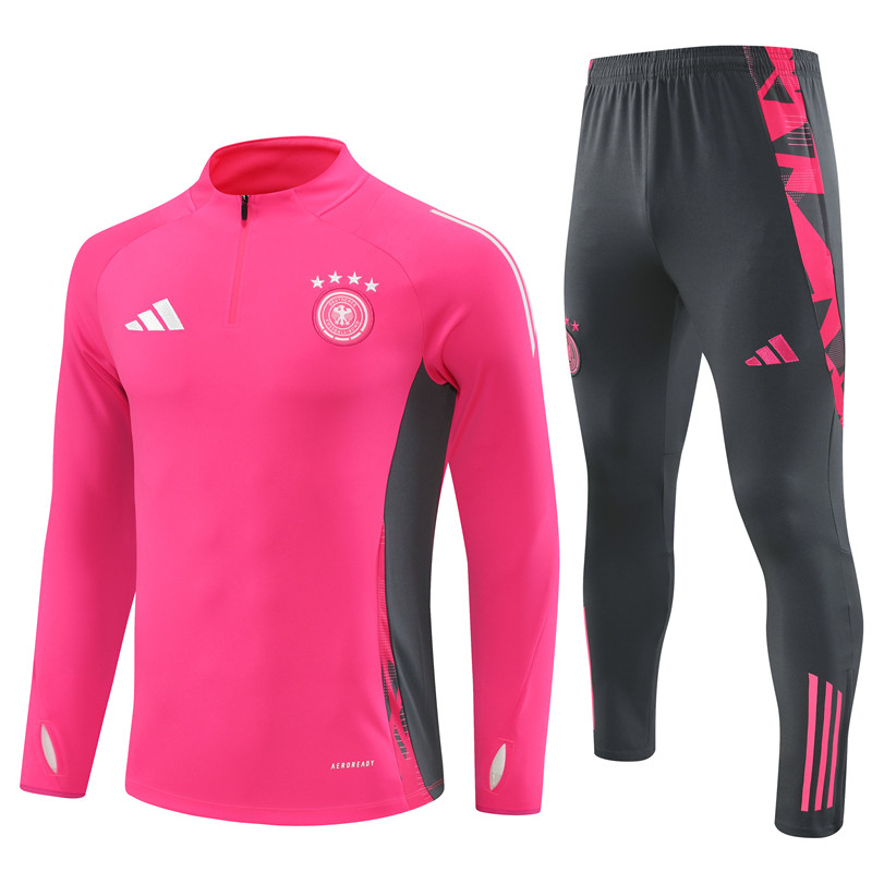 24-25 Germany Pink Half Zipper