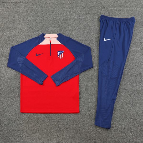 23 -24 Atlético Madrid Hlaf Zipper Tracksuit - Imagen 3