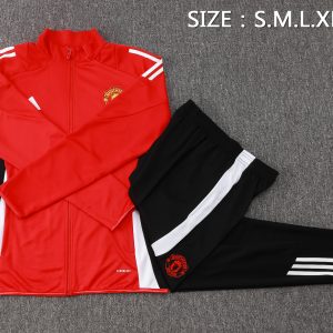 24 -25 Manchester United Full Zipper Tracksuit