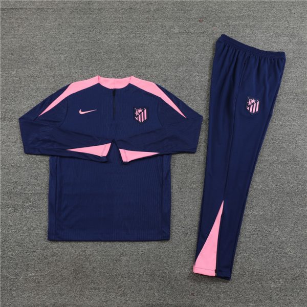 24 -25 Atlético Madrid Hlaf Zipper Tracksuit - Imagen 3