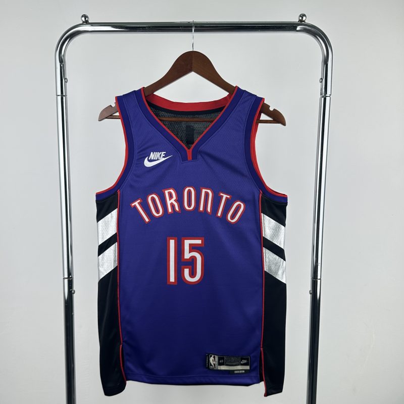 2025 Season Raptors Retro No.15 Vince Carter