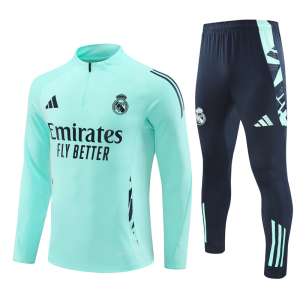 24 -25 Real Madrid Half Zipper Tracksuit
