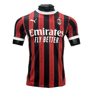 24-25 Ac Milan Home Kit Player Version