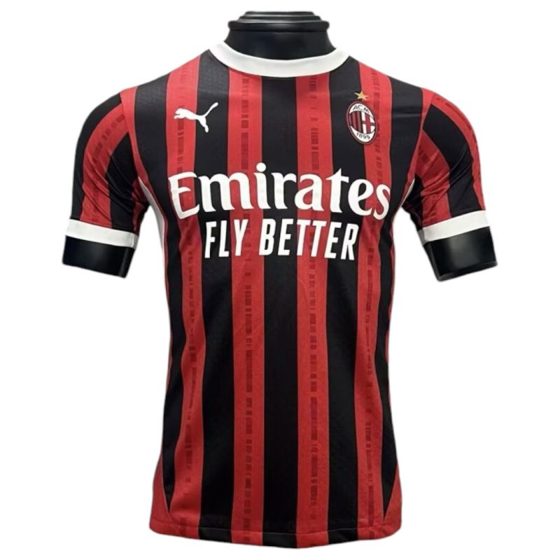 24-25 Ac Milan Home Kit Player Version