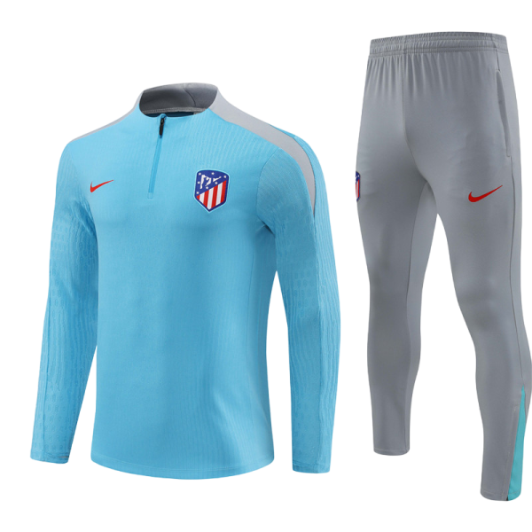 24 -25 Atlético Madrid Hlaf Zipper Tracksuit