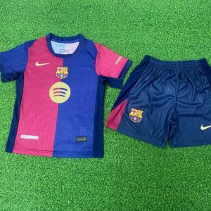 24-25 Fc Barcelona Home Kids Kit - Image 2