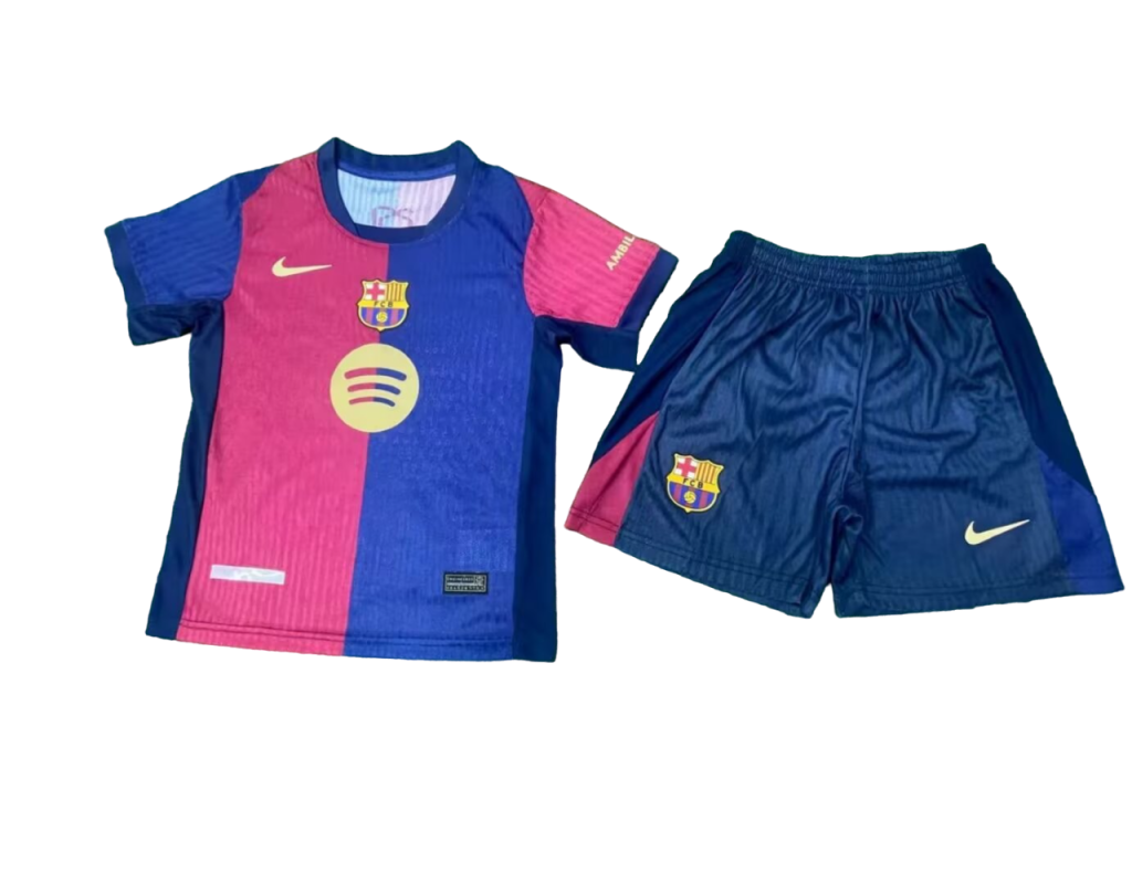 24-25 Fc Barcelona Home Kids Kit