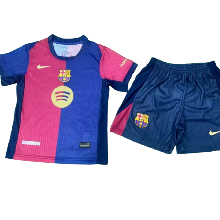 24-25 Fc Barcelona Home Kids Kit