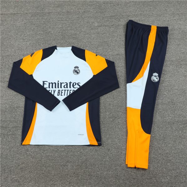 24 -25 Real Madrid Half Zipper Tracksuit - Imagen 3