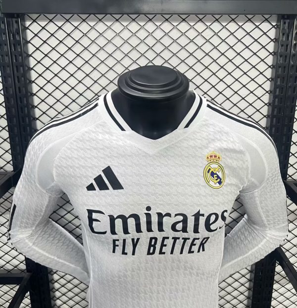 24-25 Real Madrid Home long sleeves Kit Player Version - Image 2
