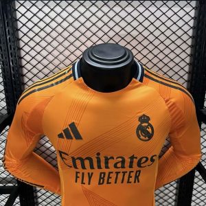 24-25 Real Madrid Away long sleeves Kit Player Version