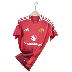 24-25Manchester United Home Kit Player Version