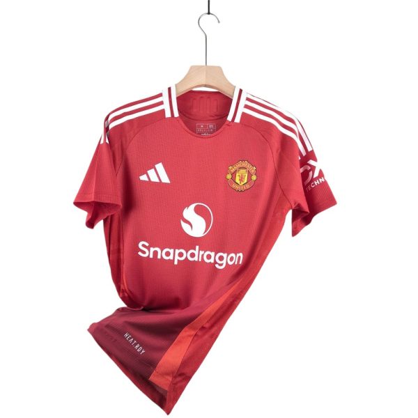 24-25Manchester United Home Kit Player Version