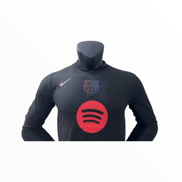 24-25 Fc Barcelona Away long sleeves Kit Player Version - Image 3