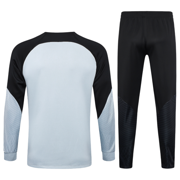 23-24 Fc Barcelona Full Zipper Tracksuit - Image 2