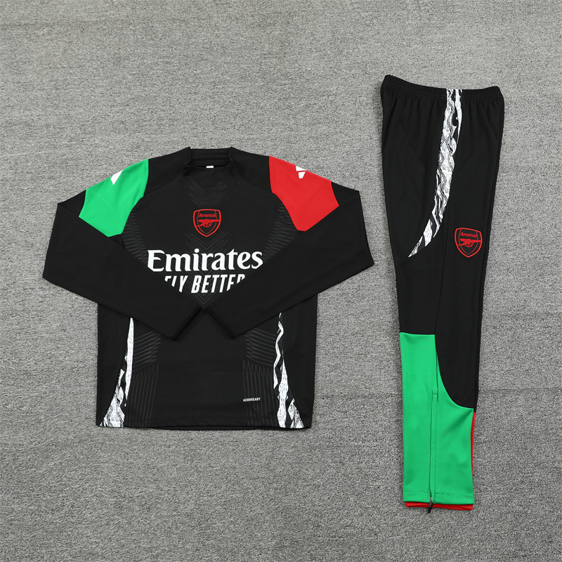 23-24 Arsenal Black Training Suit