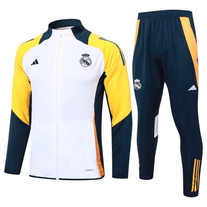 24-25 Real Madrid Full Zipper Tracksuit