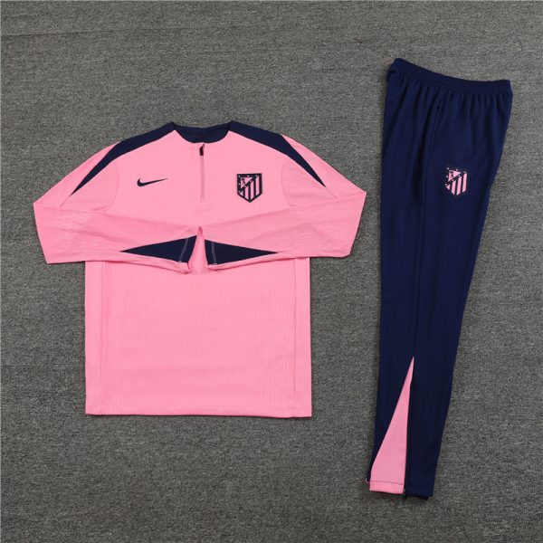 24 -25 Atlético Madrid Hlaf Zipper Tracksuit - Imagen 3