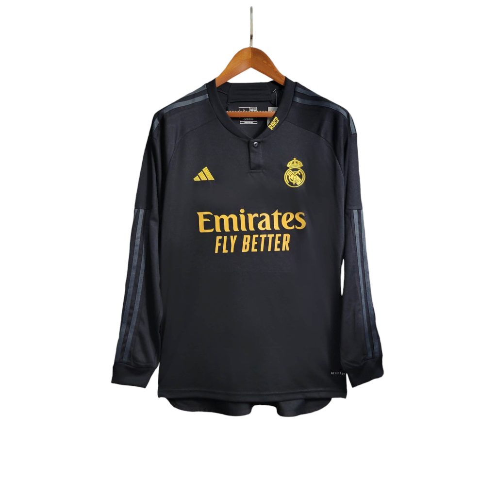 23-24 Real Madrid Third Kit long sleeves Fan Version