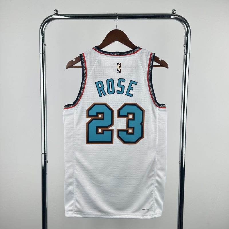 2025 Season Grizzlies Retro No. 23 Derrick Rose