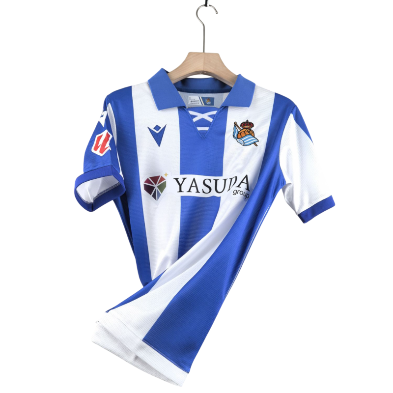 24-25 Real Sociedad Home Kit Home Fan Version Jersey