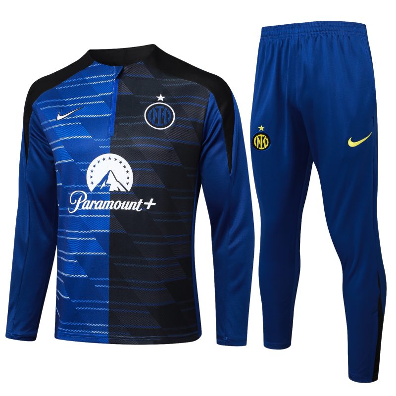 24/25 Inter Milan Blue Half Zipper