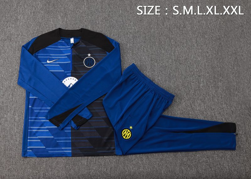 24/25 Inter Milan Blue Half Zipper