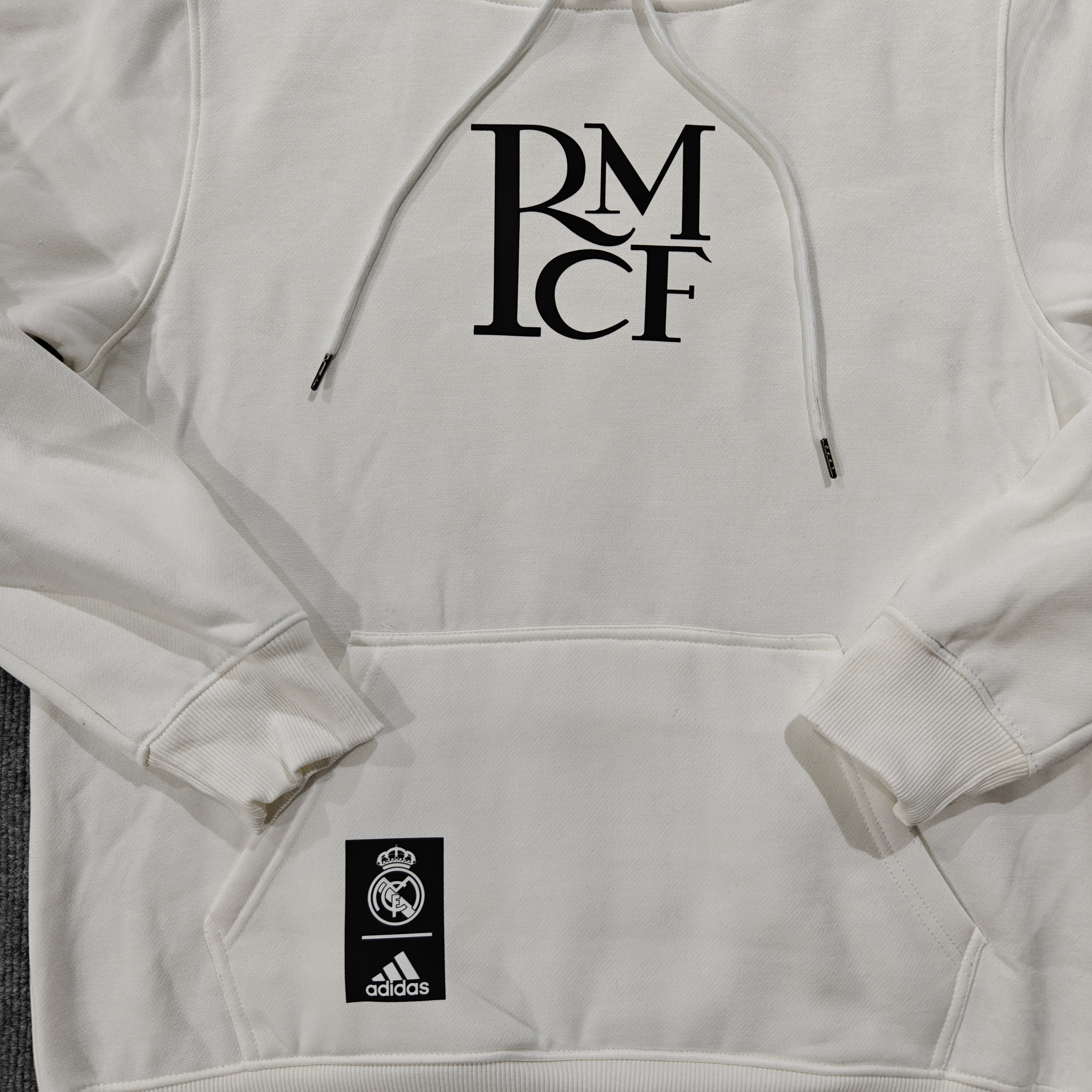 24-25 Real Madrid White Hoodie