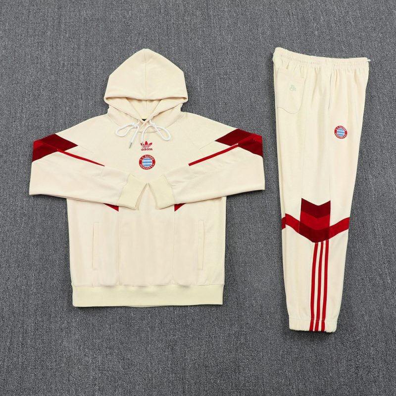 24/25 Bayern Munich Beige Tracksuit