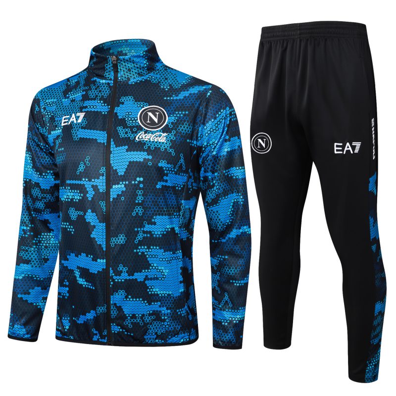 24-25 Napoli Blue Full Zipper Tracksuit