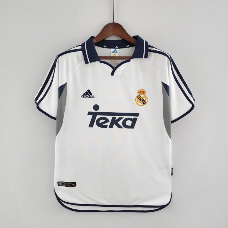 2000/2001 Real Madrid Home Retro Jersey