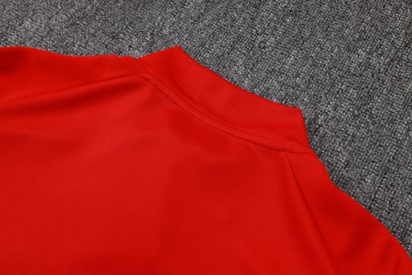 25/26 Arsenal Red Full Zipper Tracksuit - Image 6