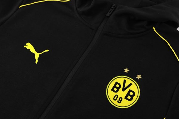 24/25 Dortmund Hoodie Tracksuit - Image 4