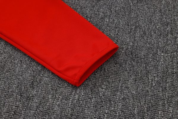 25/26 Arsenal Red Full Zipper Tracksuit - Image 7