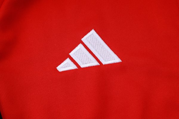 25/26 Arsenal Red Full Zipper Tracksuit - Image 5