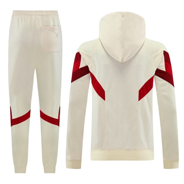 24/25 Bayern Beige Hoodie Tracksuit - Image 6