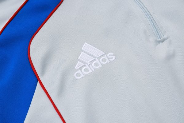 25/26 Bayern Munich Gray Half Zipper Tracksuit - Image 5