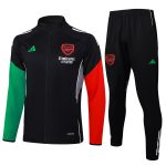 25/26 Arsenal Black & Green Full Zipper Tracksuit