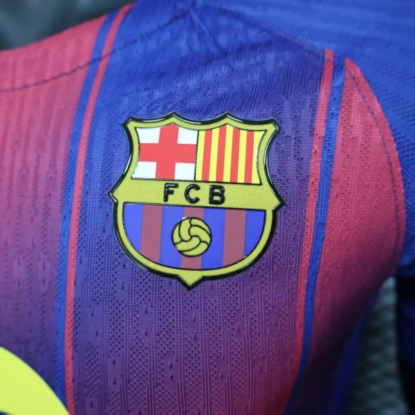 25/26 Fc Barcelona Home Kit Player Version - Image 3